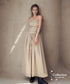 Bare Top Flare Dress